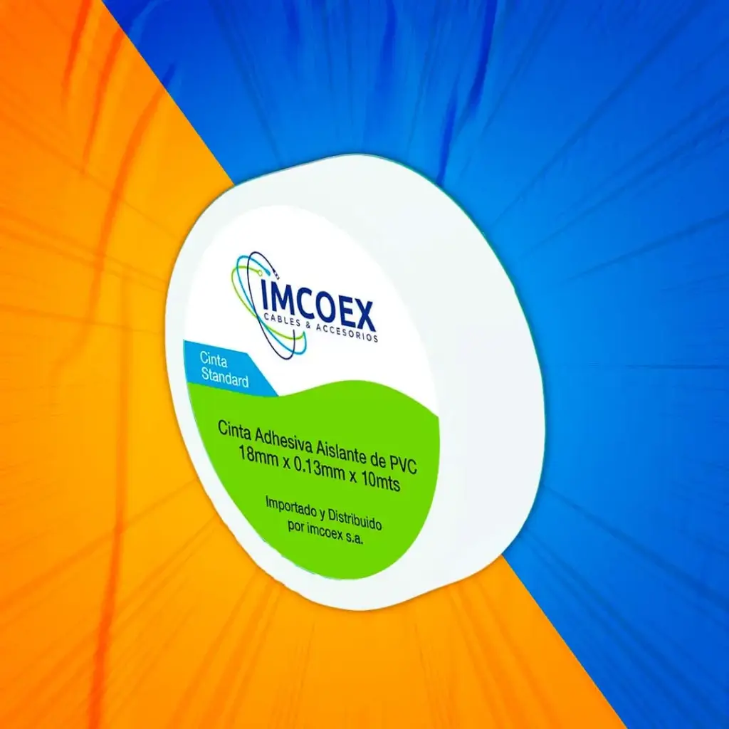 CINTA PVC 10M BLANCA IMCOEX