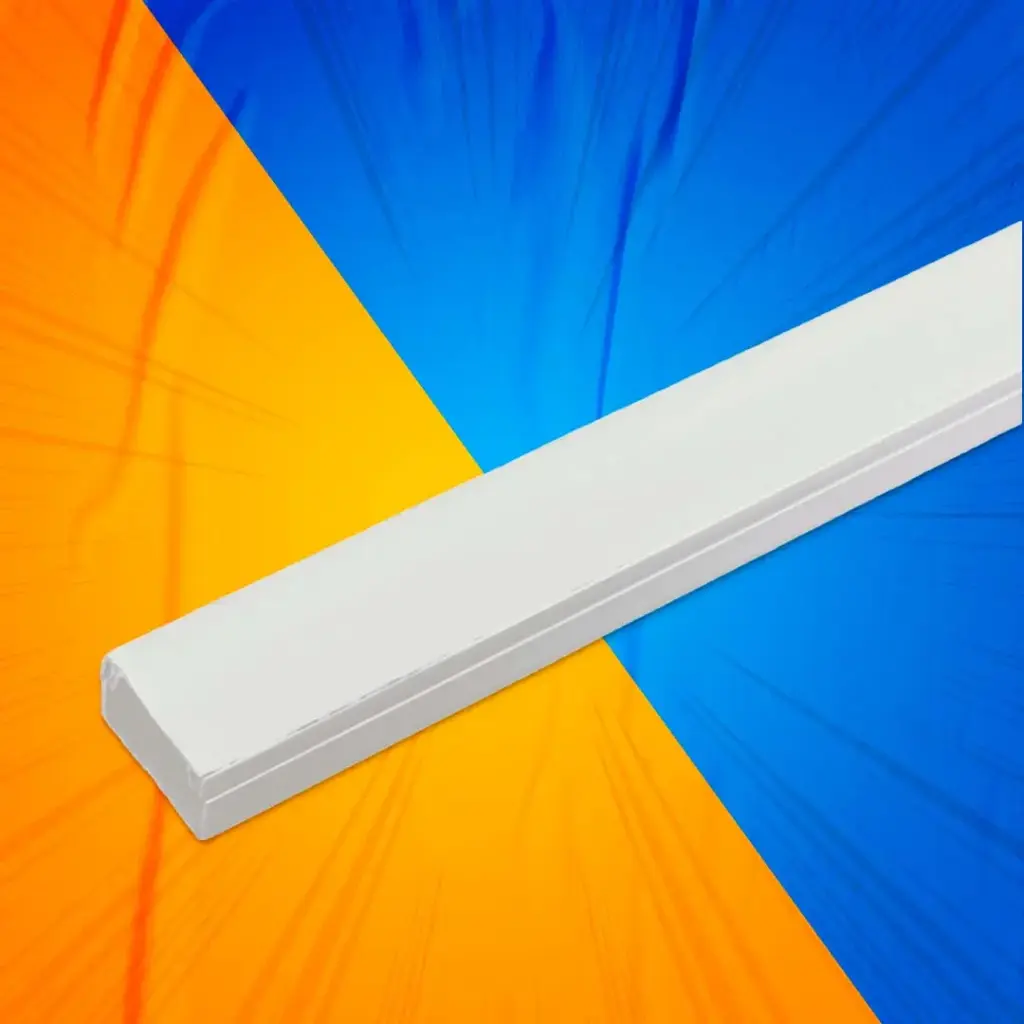 CANALETA PVC 20X10X2000 S/ADH BLANCA ENERLUX