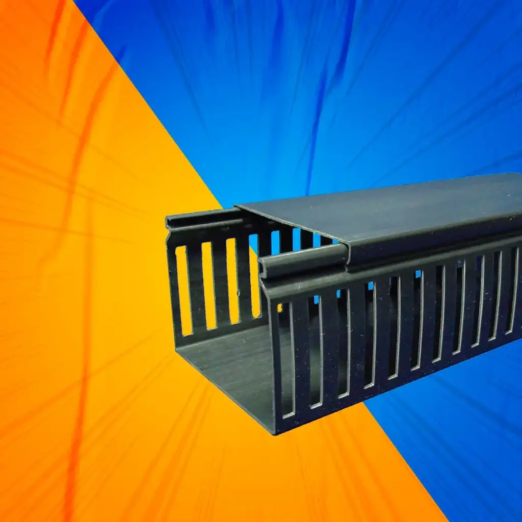 CANALETA PVC RANURADA 40X80X2000 ENERLUX