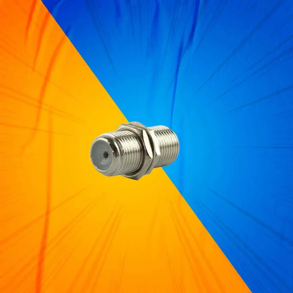 NIPLE UNIÓN CONECTOR TV - RG59/RG59U-RG6 MEC