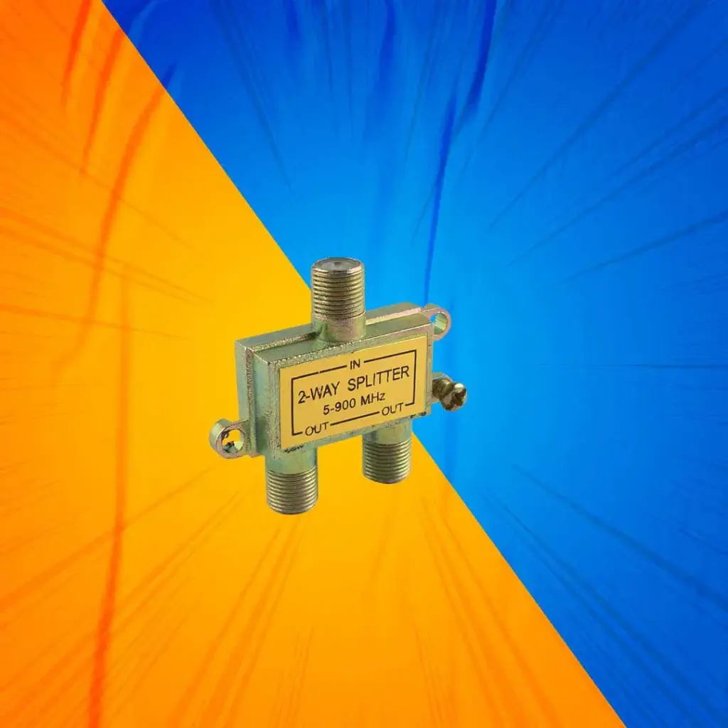 SPLITTER 1 ENT - 2 SAL / 5-900 MHZ MEC