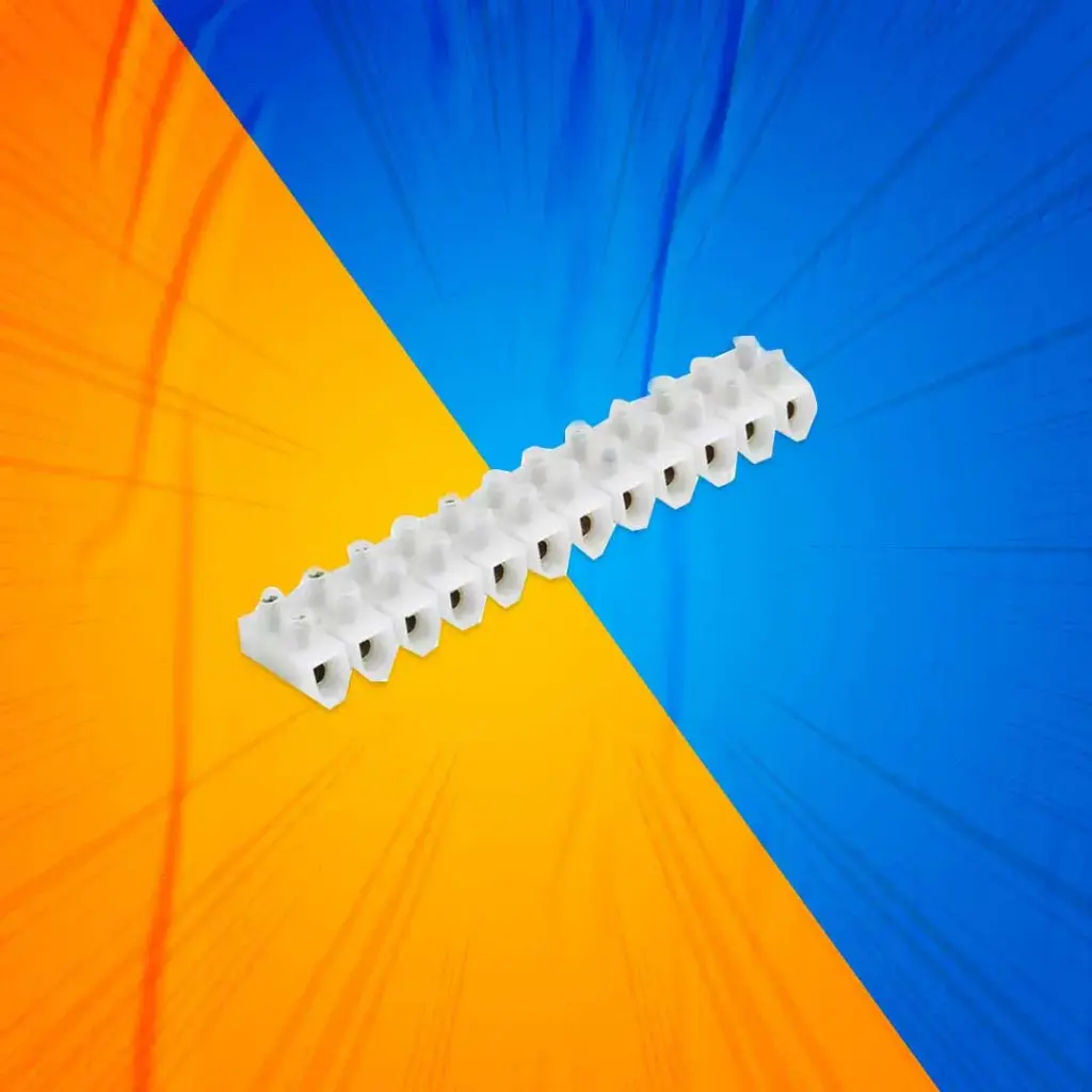 REGLETA CONEX 10A 10MM TRANSP MEC