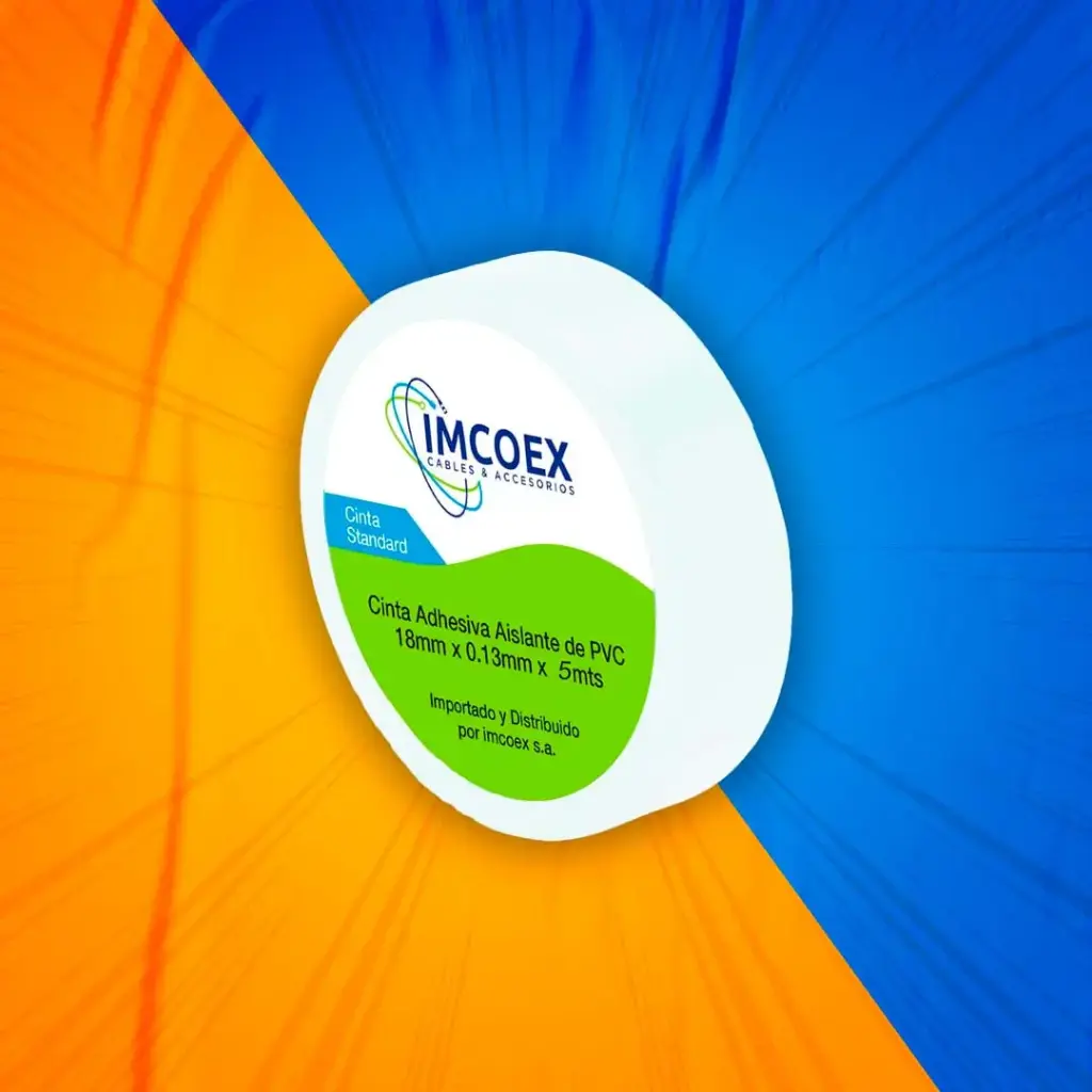 CINTA PVC 5M BLANCA IMCOEX