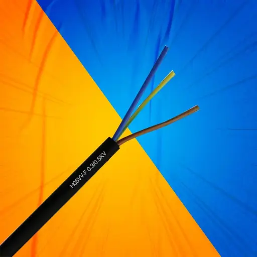 [5000CO2077] CABLE H05VV-F 3X0,75 MM2 NEGRO MEC