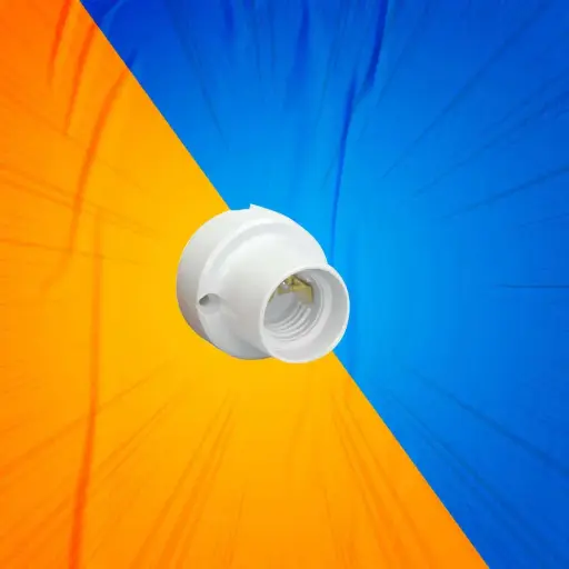 [5000BP0349] BASE RECTA E-27 PORCELANA MEC