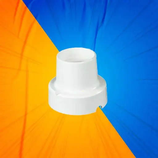 [5000PR0391] BASE RECTA E-27 POLIESTER MEC
