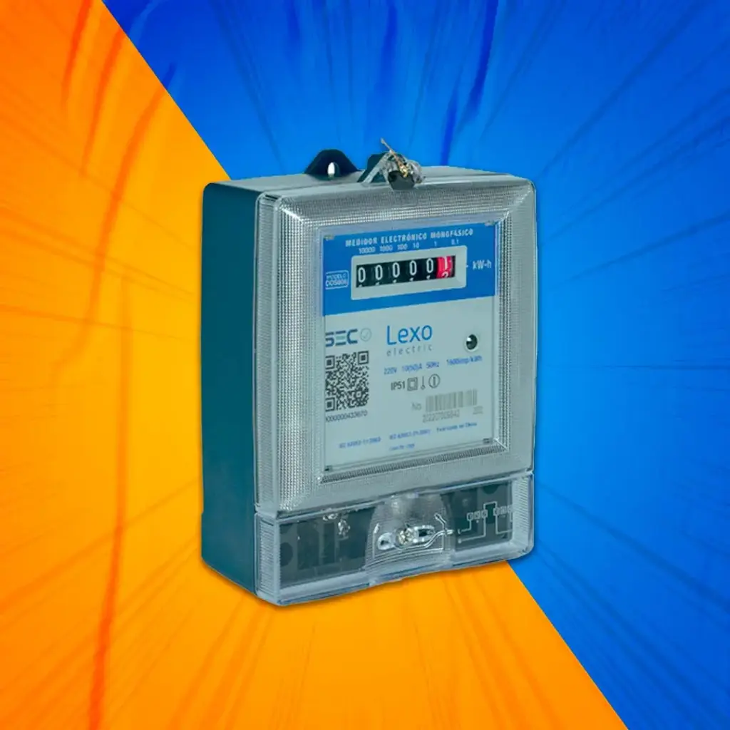 MEDIDOR 1F ELECTRONICO CERTIFICADO 10 (50)A LEXO