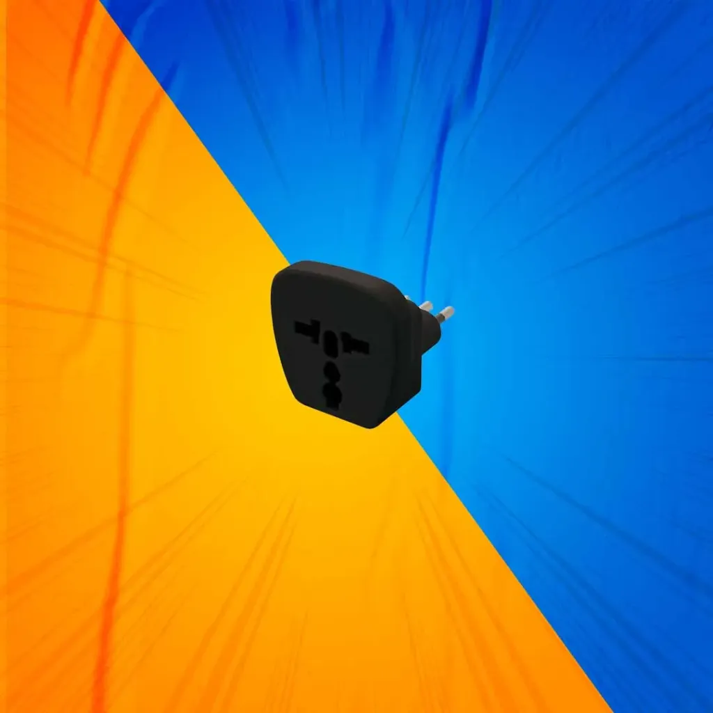 ADAPTADOR UNIVERSAL 2P+T 10A 250V NEGRO LEXO