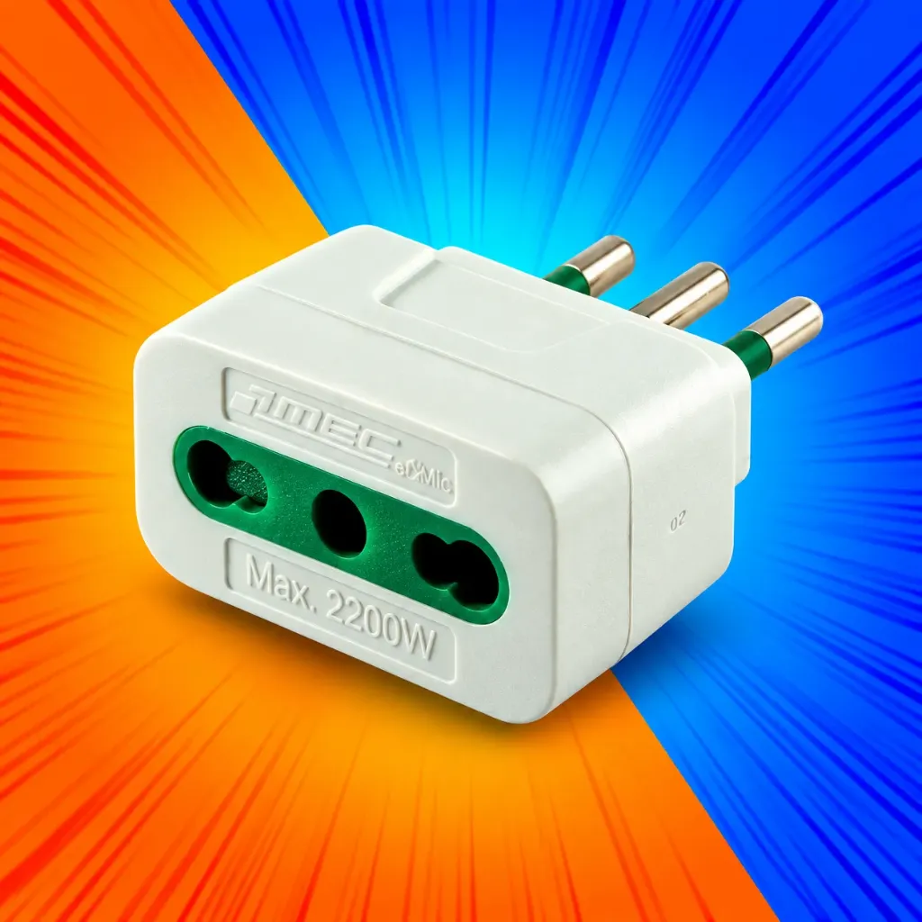 [0300MA0280] ADAPTADOR MACHO 16A A 10A 2P+T MEC