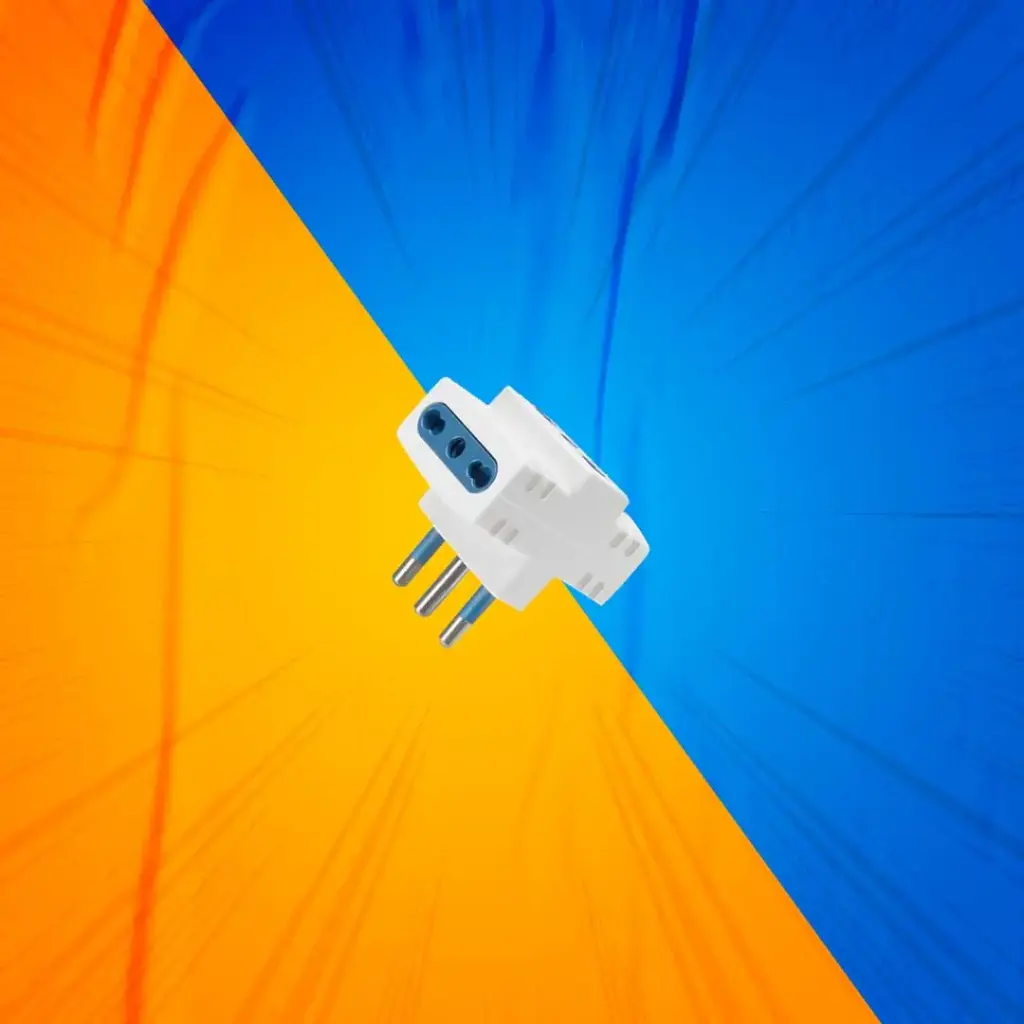 [144.450] ADAPTADOR TRIPLE 250V 16A 1500W 10/16A BCO LH SCAME