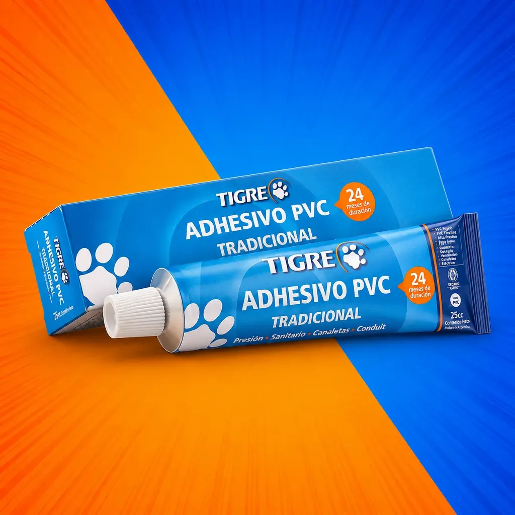 ADHESIVO PVC TRADICIONAL 25 CC TIGRE