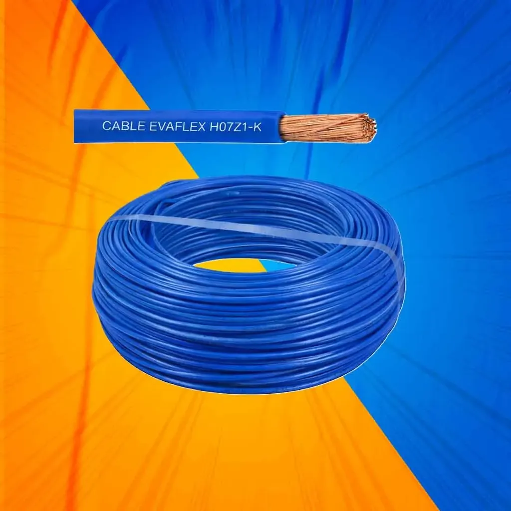 CABLE H07Z1-K 1X1,5 MM2 AZUL ASCABLE