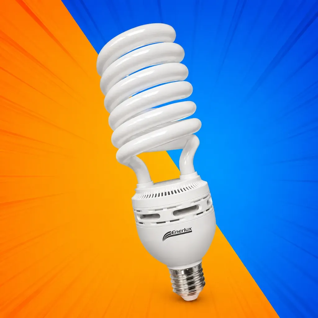 AMPOLLETA ESP 65W 220V E27 6500K A/E ENERLUX