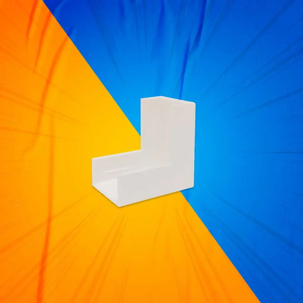 CURVA EXTERNA CANALETA PVC 100X50 MEC