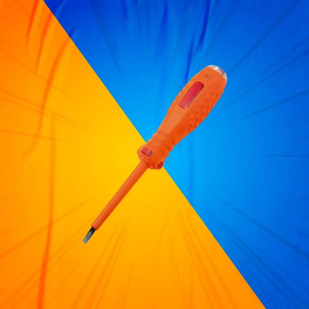 BUSCAPOLO NEON 100-250VAC NARANJO ENERLUX