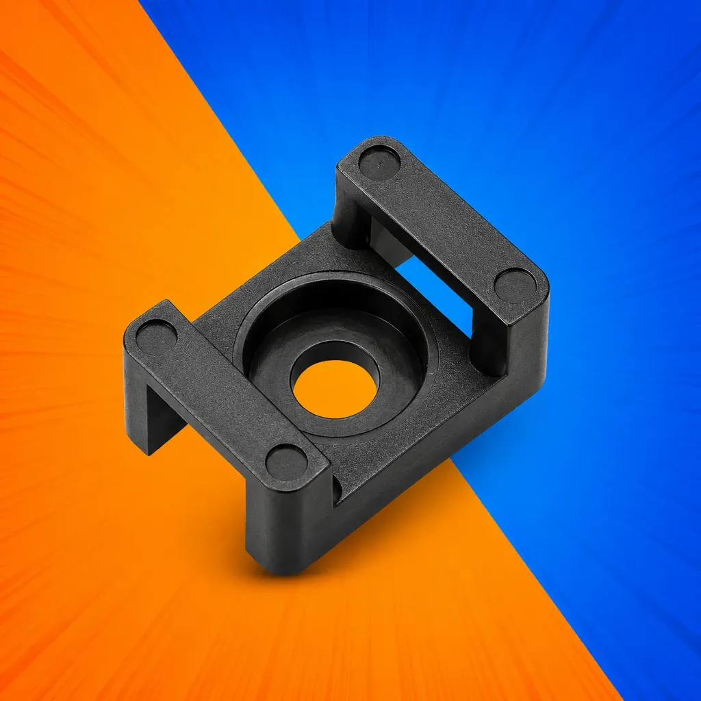 BASE SUJEC P/CONC T/CHILECTRA 23X16X9 NEG MEC