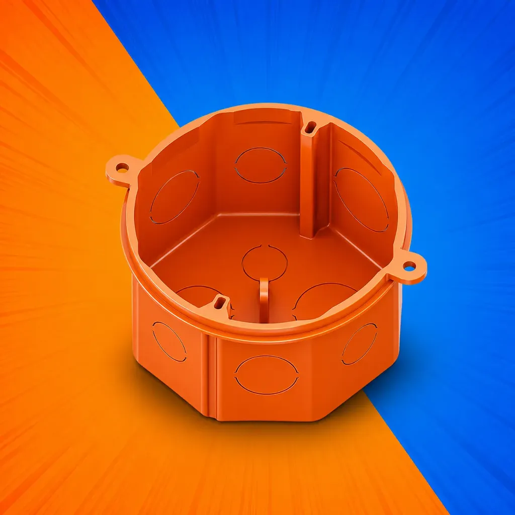 CAJA OCTOG C/ANILLO DESL 3X3 TIGRE
