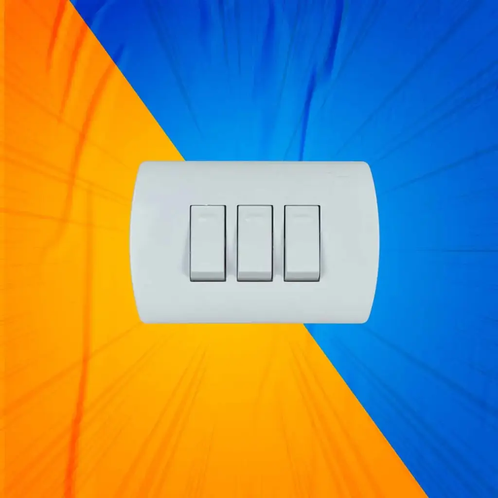 INTERRUPTOR 9/32 EMB 10A BLANCO MEC