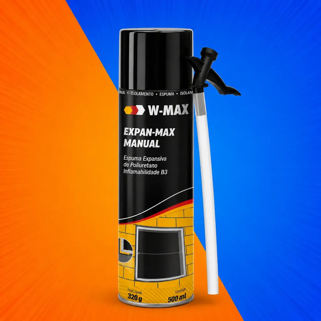 ESPUMA EXPANSIVA 500ML W-MAX