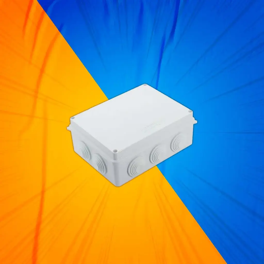 [101140] CAJA ESTANCA 200X155X80 IP65 C/CONO ENERLUX