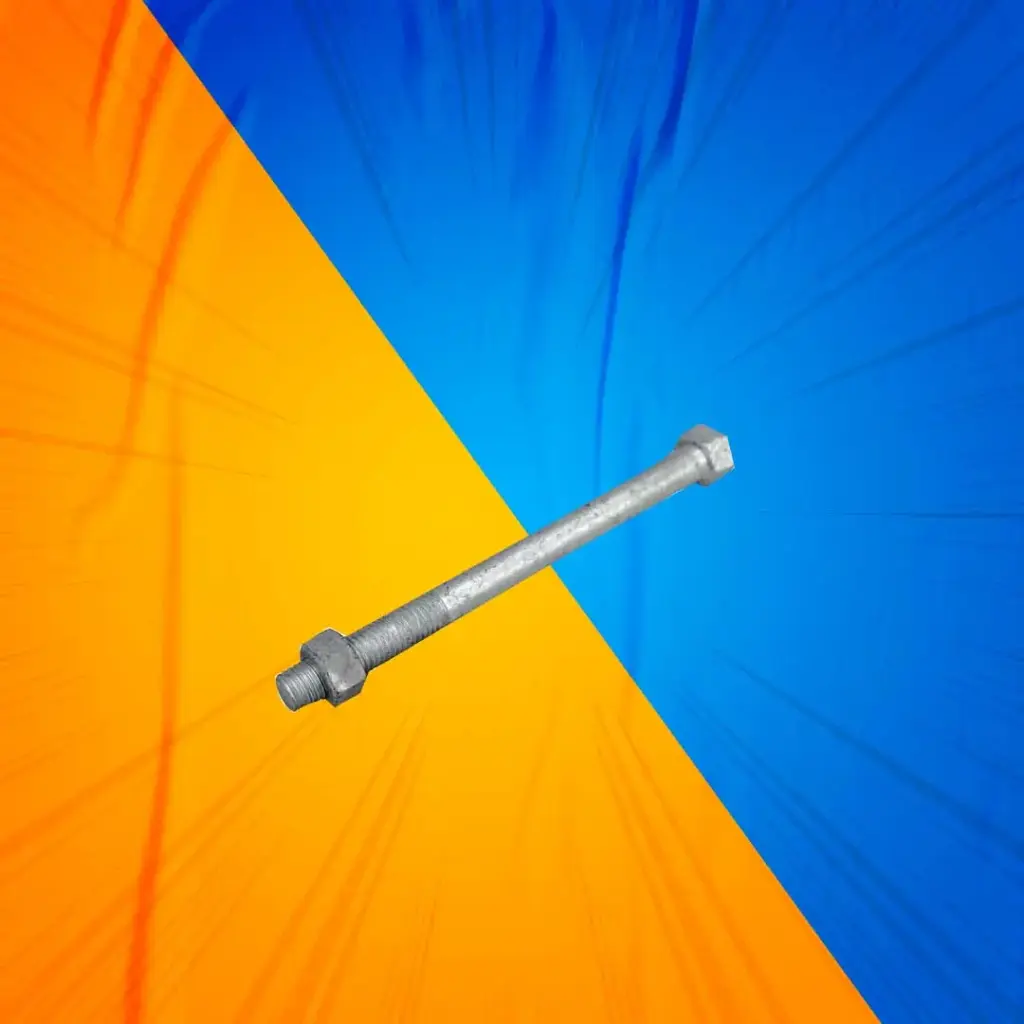 [1063056] PERNO HEXAG GALV 1/2X7" 3H C/TUERCA