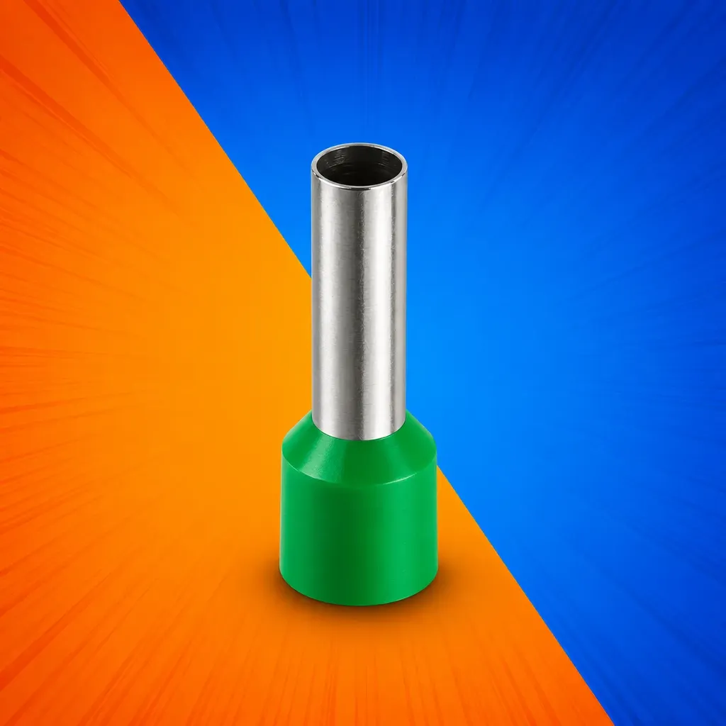 FERRUL 6 MM2 10 AWG VERDE ENERLUX