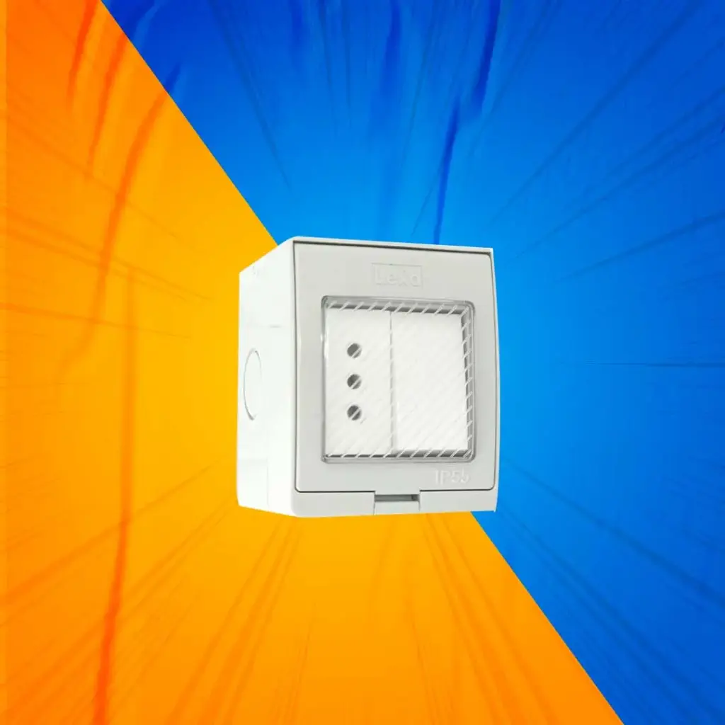 HIDROBOX IP55 INTERRUPTOR 9/12 10A BLANCO LEXO