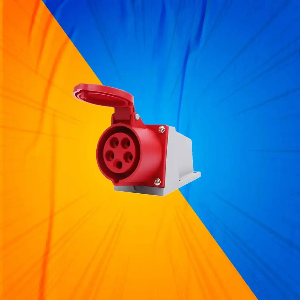 ENCHUFE IND HEM SPTO 32A 3P+N+T IP44 ENERLUX