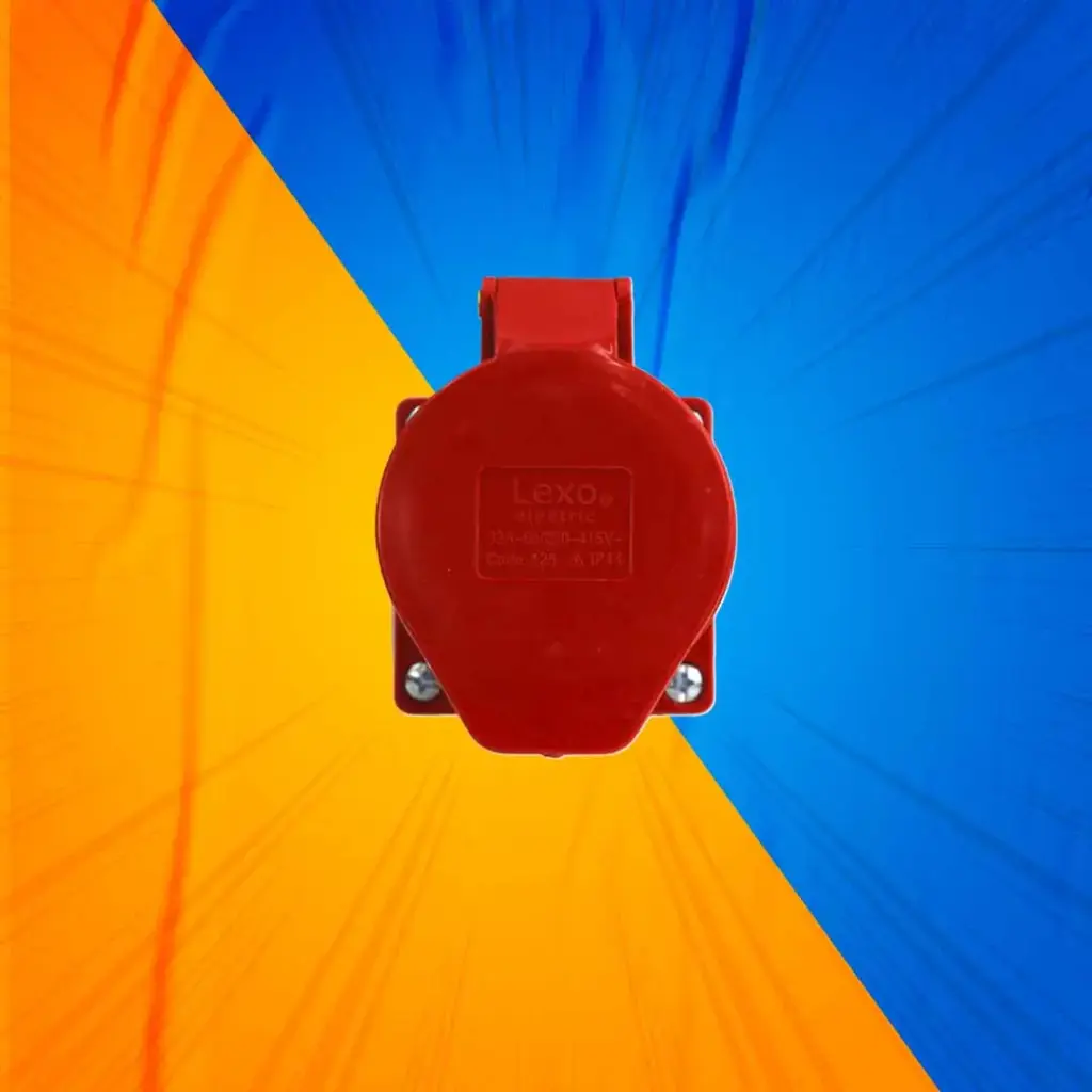 [5717121] ENCHUFE IND HEM SPTA 32A 3P+N+T 380V IP44 LEXO