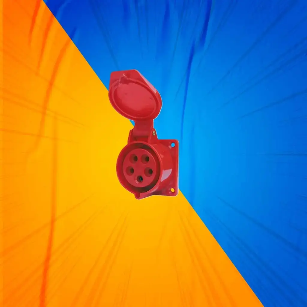 ENCHUFE IND HEM EMB 32A 3P+T 380V IP44 LEXO