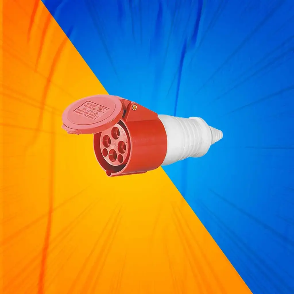 [5717416] ENCHUFE IND HEM VOL 32A 2P+T 220V IP44 LEXO