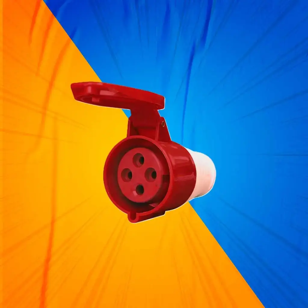 [5717420] ENCHUFE IND HEM VOL 32A 3P+T 380V IP44 LEXO