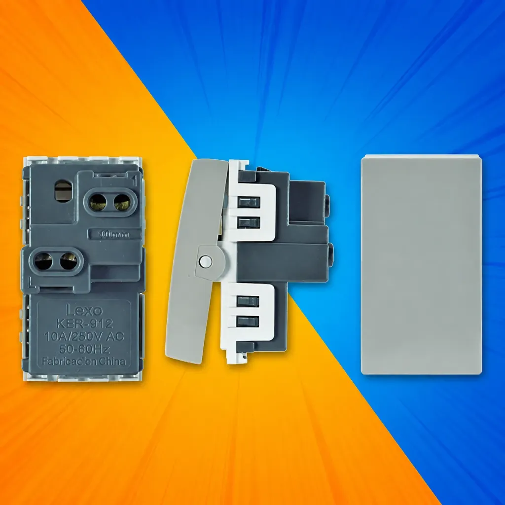 MÓDULO INTERRUPTOR 9/12 10A 250V BEIGE LEXO
