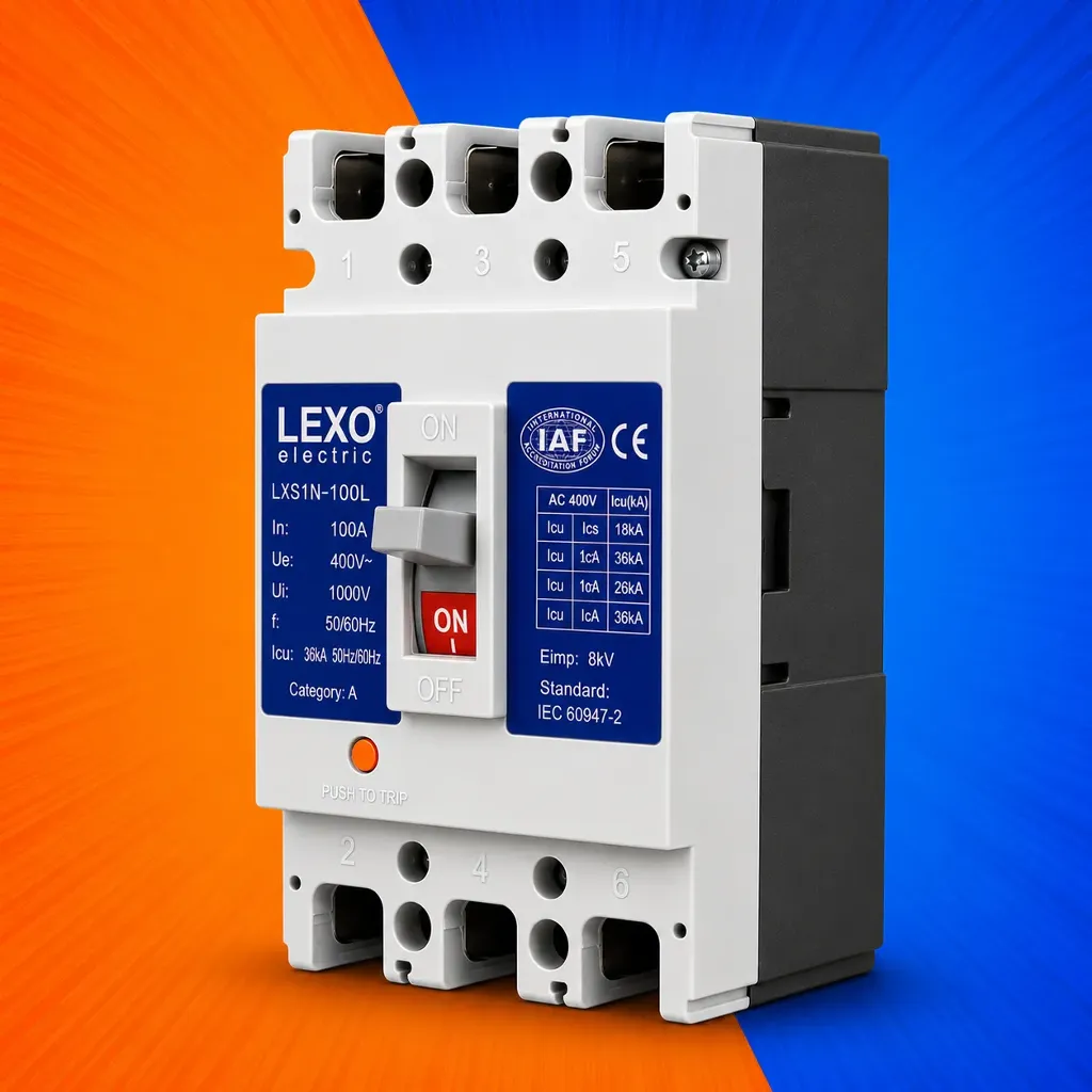 INTERRUPTOR CAJA MOLDEADA FIJO 3X100A 35KA LEXO