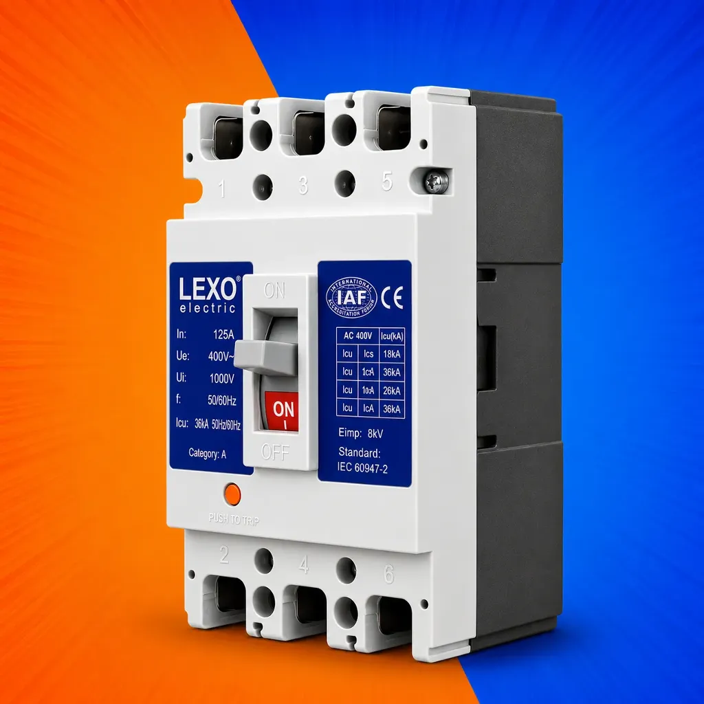 INTERRUPTOR CAJA MOLDEADA FIJO 3X125A 35KA LEXO
