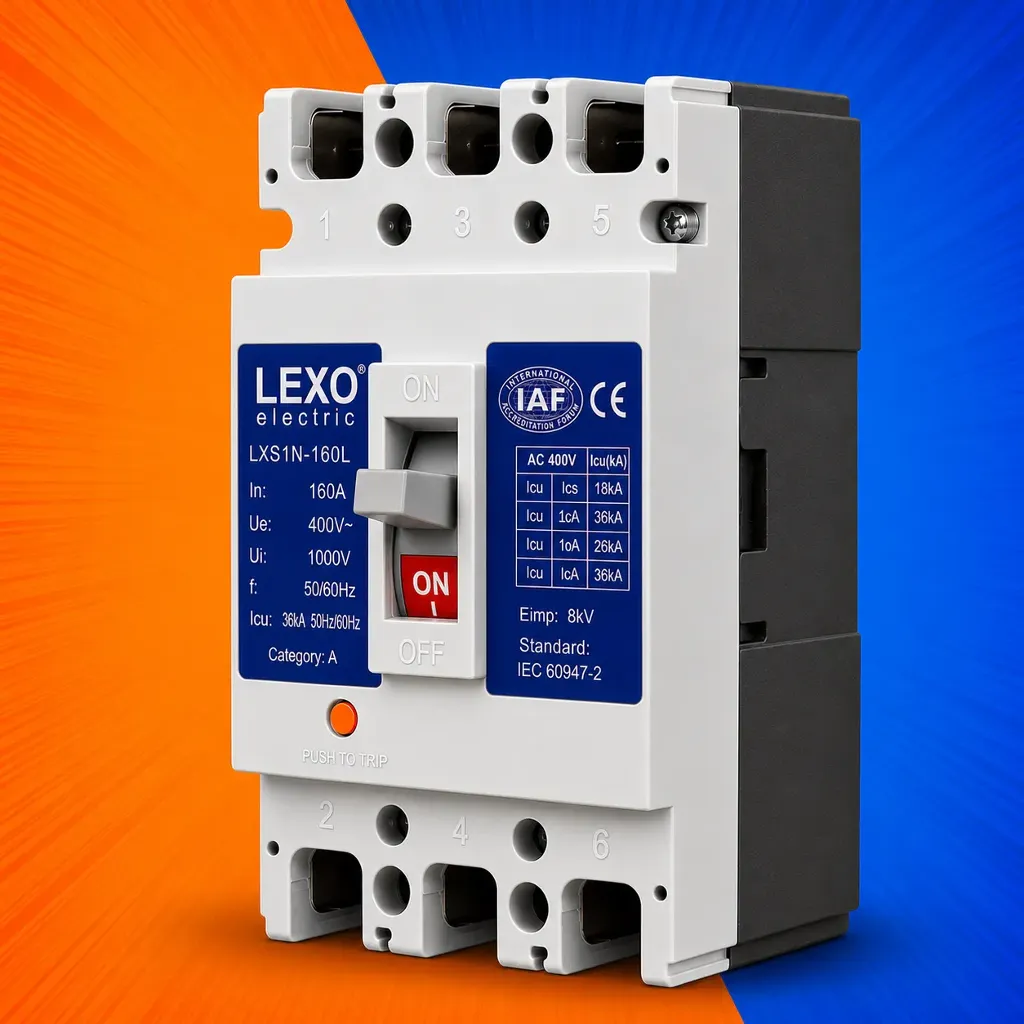 INTERRUPTOR CAJA MOLDEADA FIJO 3X160A 35KA LEXO