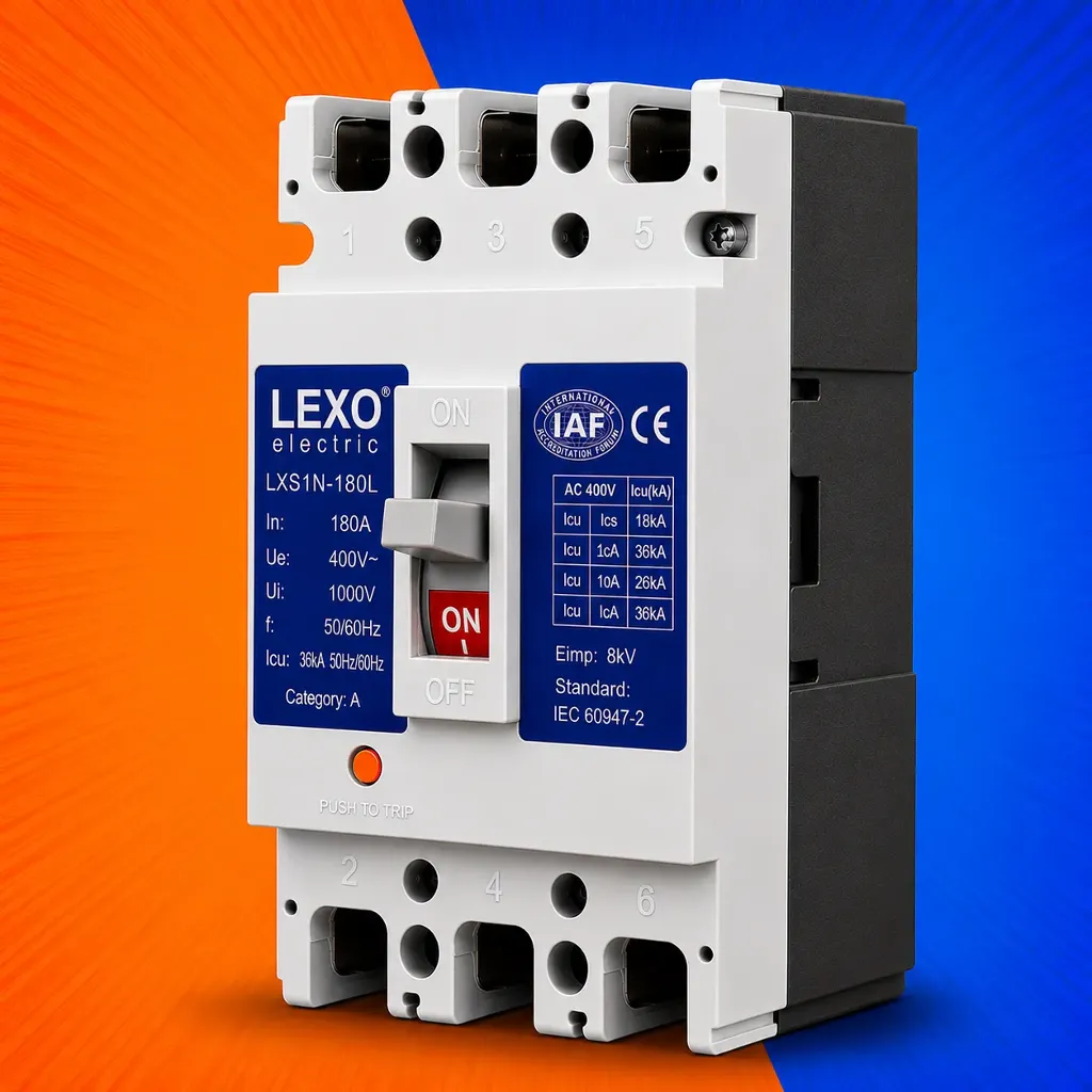 INTERRUPTOR CAJA MOLDEADA FIJO 3X180A 35KA LEXO