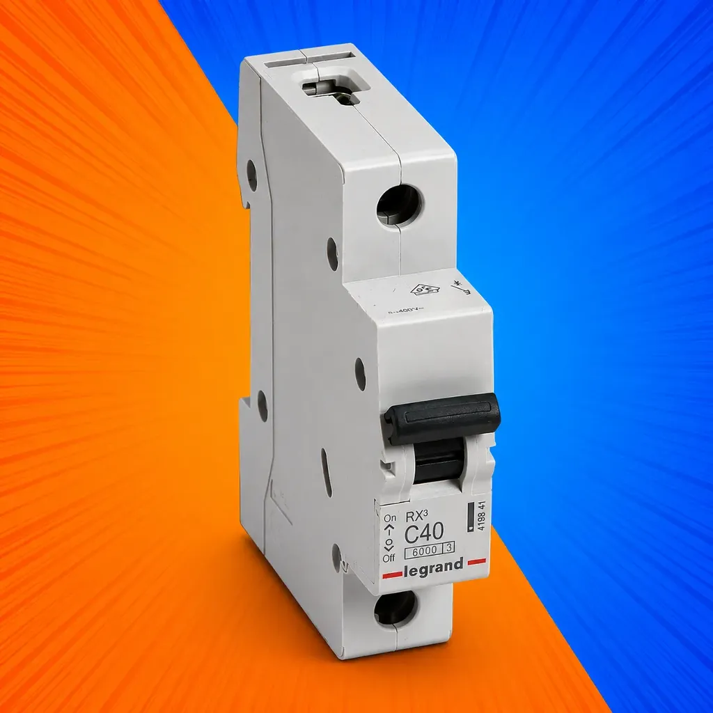 AUTOMÁTICO 1X40A 6KA C RX3 LEGRAND