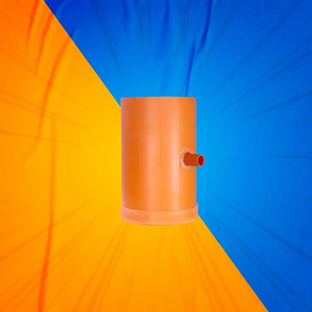 [1160020] CAMARA REGISTRO PVC 160X20 C/TAPA THEMCO