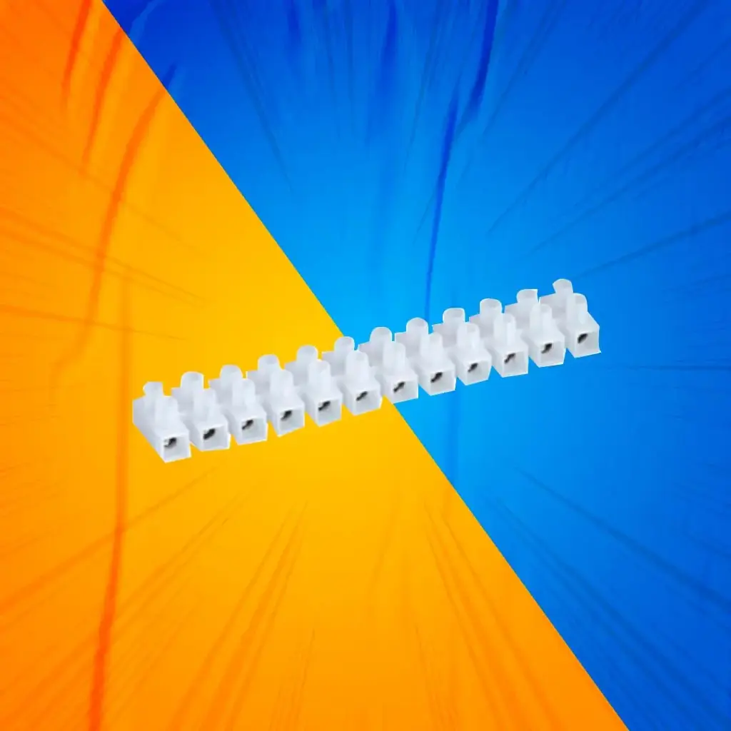 REGLETA CONEXION 6-8,37 MM2 10A BLANCA ENERLUX