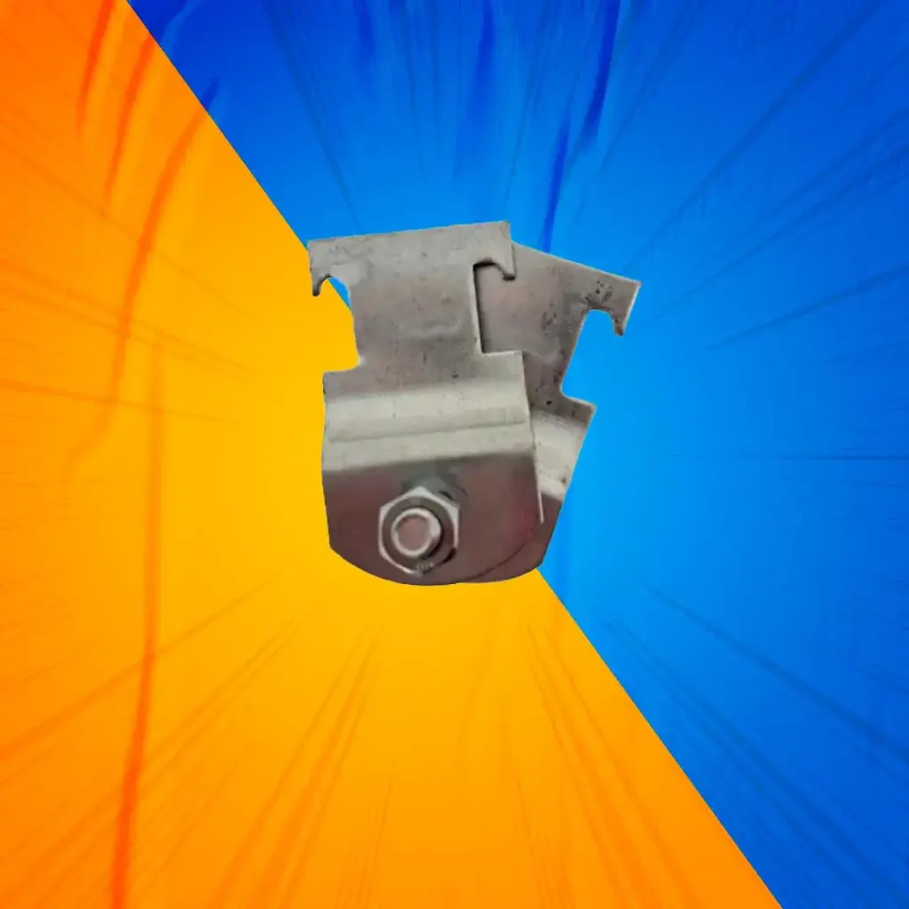 [2415040] ABRAZADERA GALV RUC C/PERNO 40MM LEXO