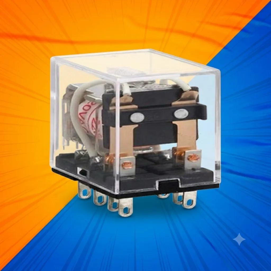 RELÉ MINIATURA 8PIN 220VAC 2NA-NC CHINT