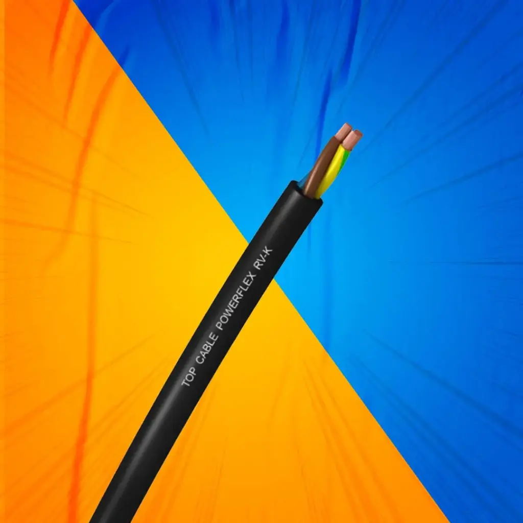 [3302002M] CABLE RV-K 2X2,5 MM2 2X14 AWG 0,6/1 KV TOP CABLE