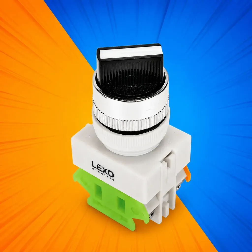SELECTOR 2 POSIC TIPO CONMUTADOR 1NO+1NC 10A LEXO