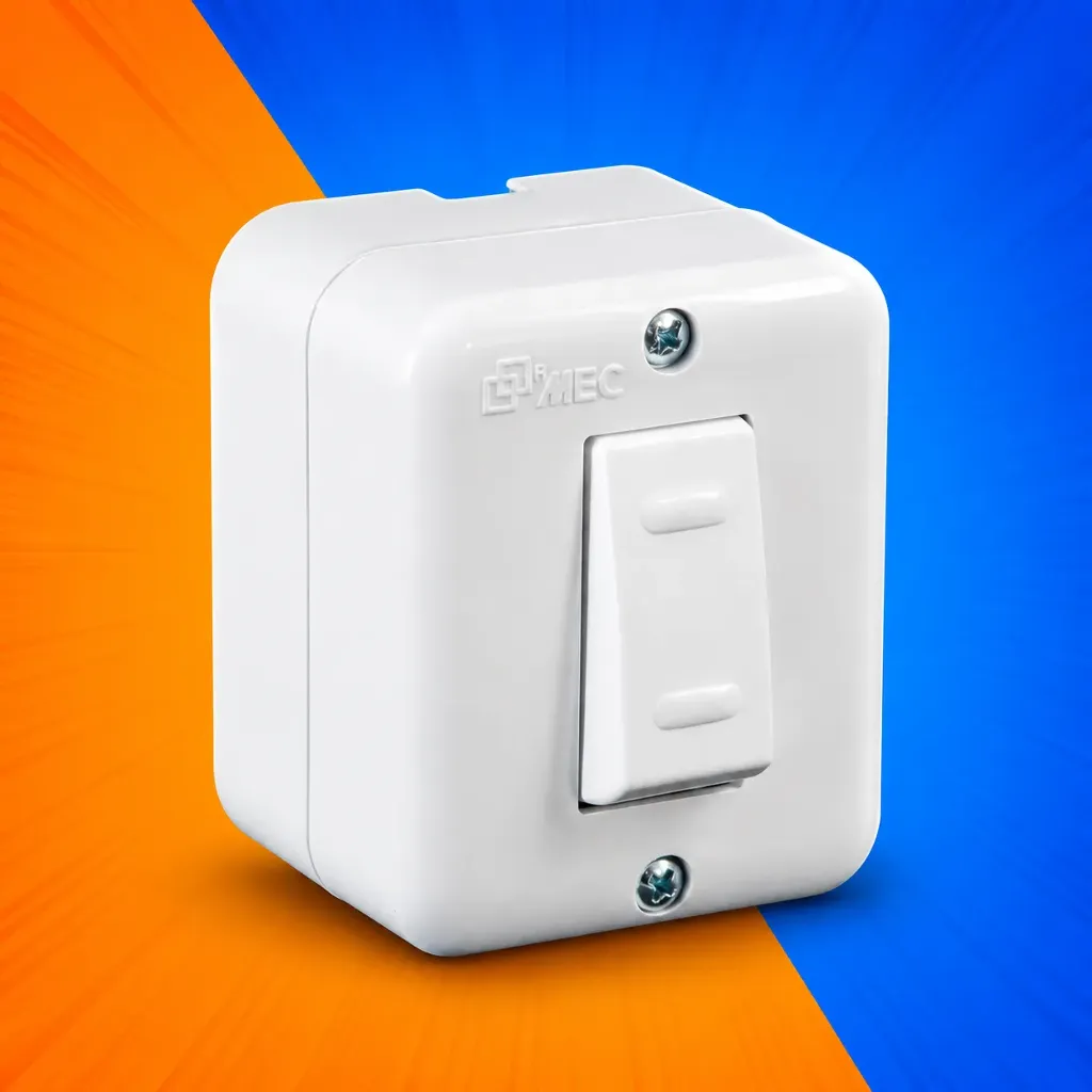 INTERRUPTOR 9/24 SPTO 10A BLANCO MEC