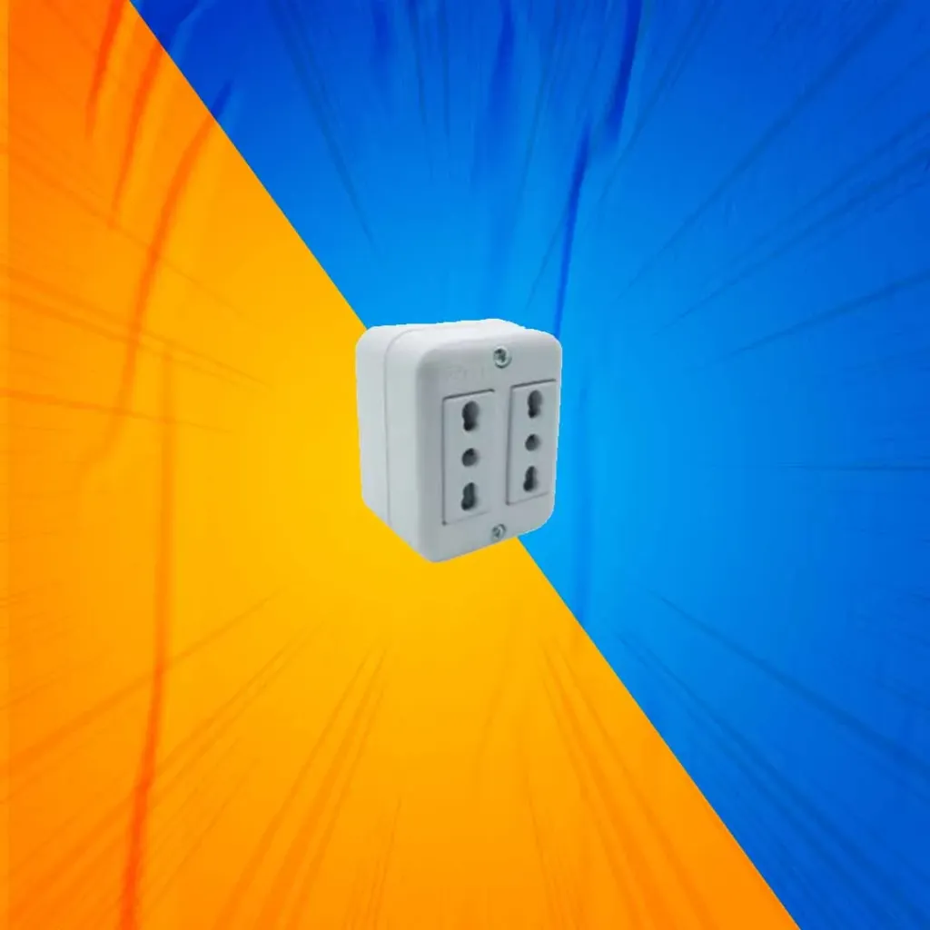 ENCHUFE DOB SPTO 2P+T 10/16A BLANCO MEC