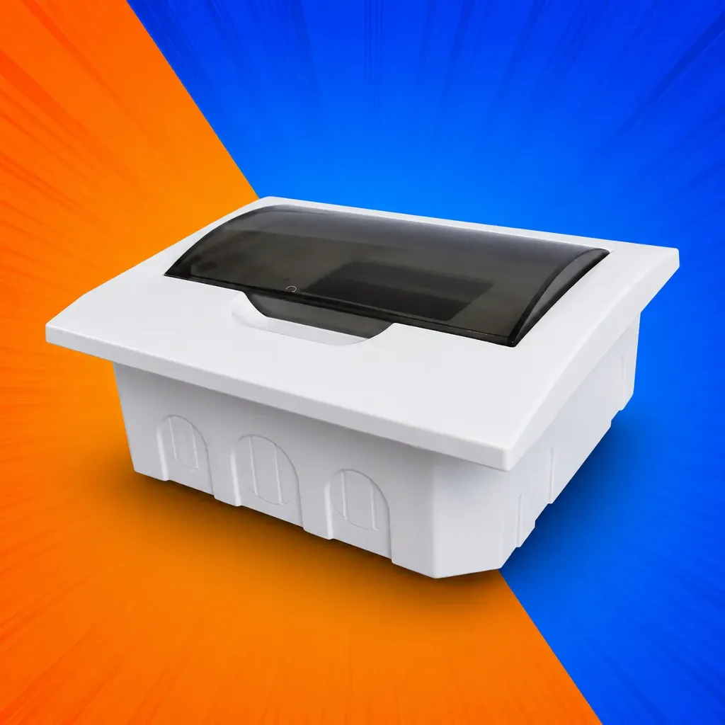 TABLERO PVC EMB 06 MOD T/FUME IP41 IK08 ENERLUX