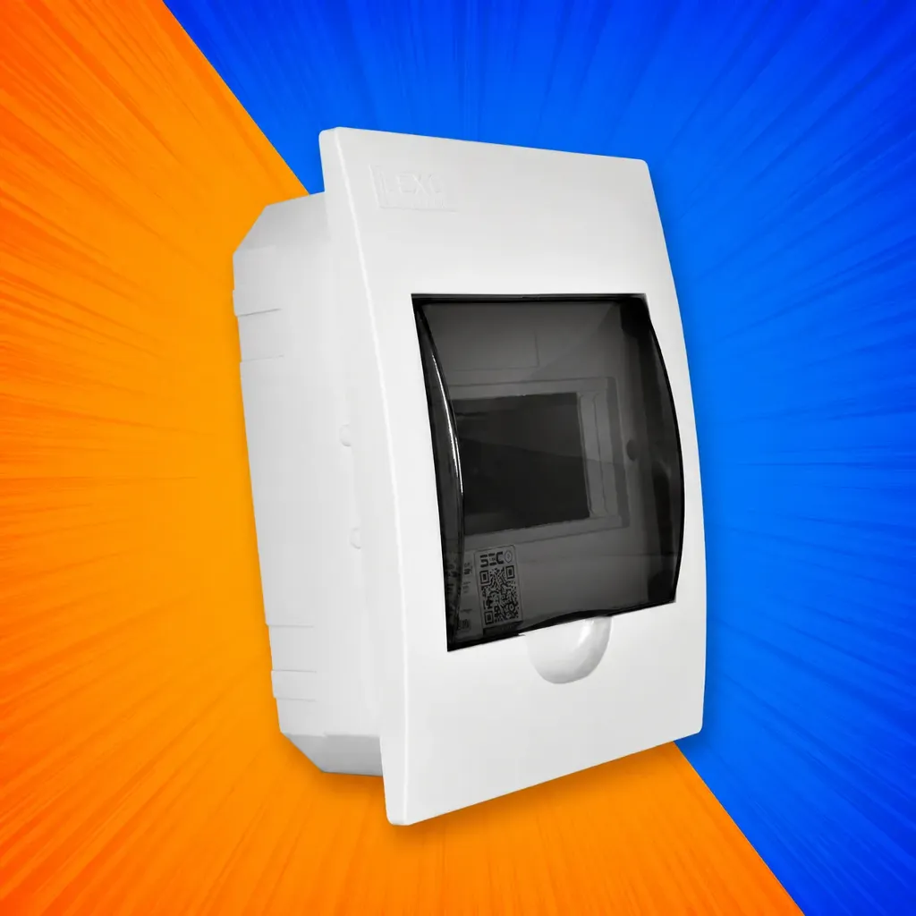 TABLERO PVC EMB 06 MOD T/HUMO LH IP41 IK08 LEXO