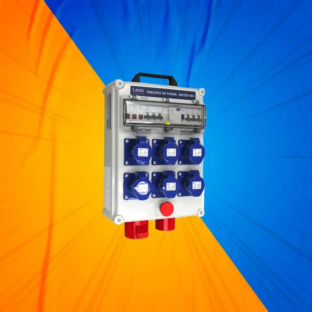 TABLERO FAENA PVC PORTÁTIL C/PARADA EMERG LEXO