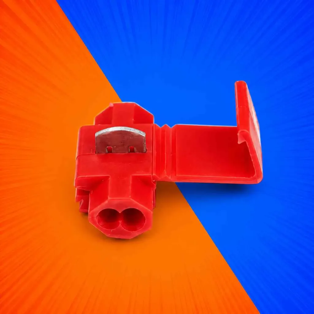 CLIP DERIVACION ROJO 0,5-1,5MM2 16-22AWG LEXO